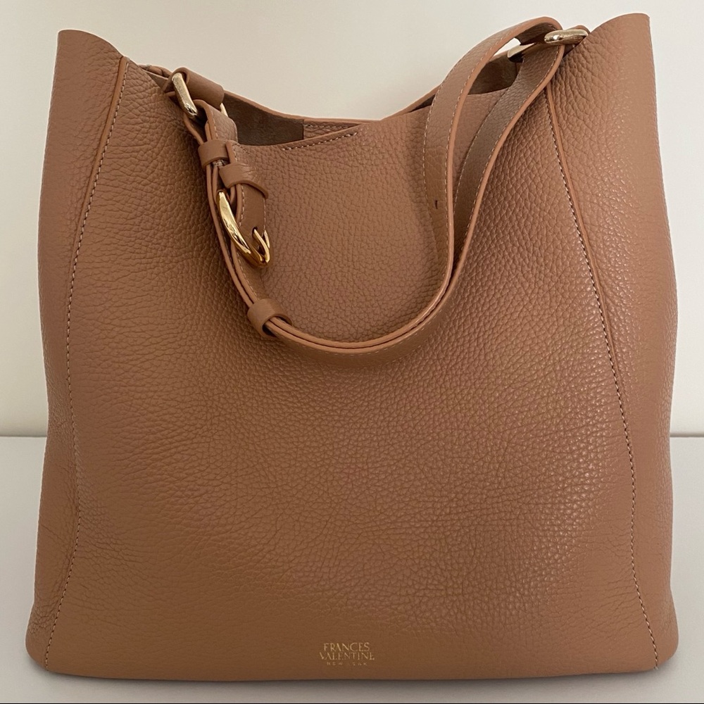 Frances Valentine Medium June Leather Handbag